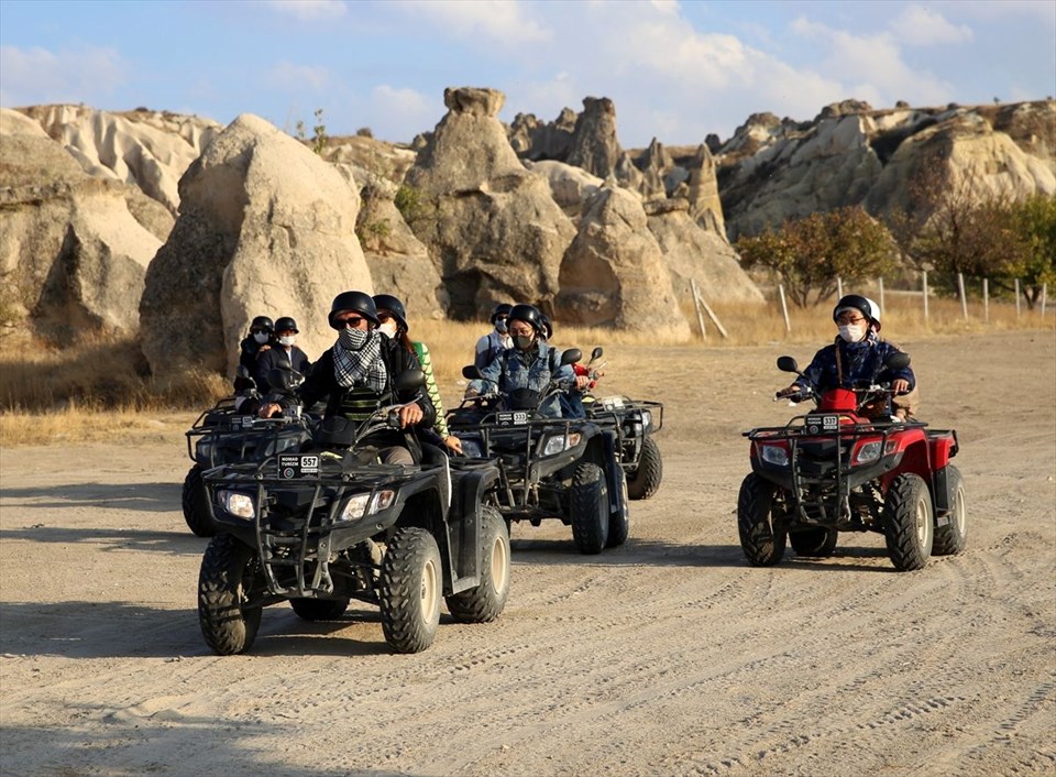 kapadokya, altın yıl, rus turist, japon turist, türkiye turizm yılı, nevşehir