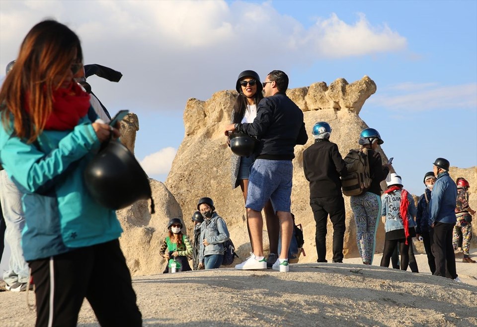 kapadokya, altın yıl, rus turist, japon turist, türkiye turizm yılı, nevşehir