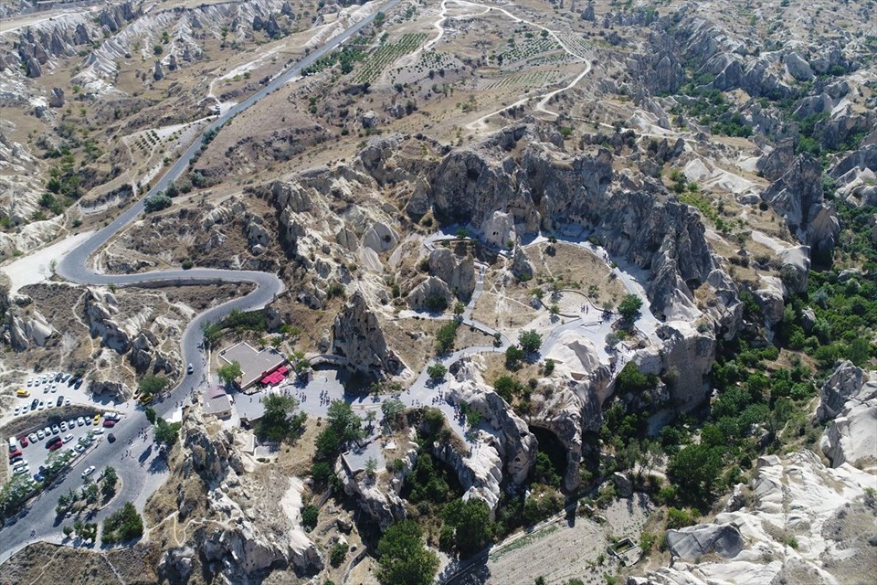 göreme milli parkı, kapadokya, kapadokya gezilecek yerler, göreme, unesco