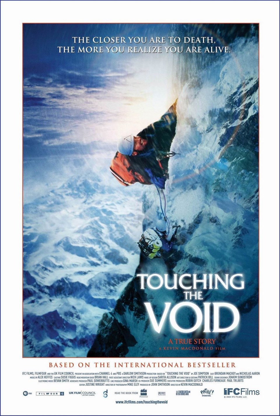 en iyi dağcılık filmleri, en güzel dağcılık filmleri, tırmanış filmleri, touching the void