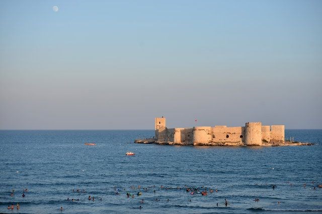 mersin, kızkalesi, mersin gezilecek yerler, unesco, korykos antik kenti, kızkalesi nerede