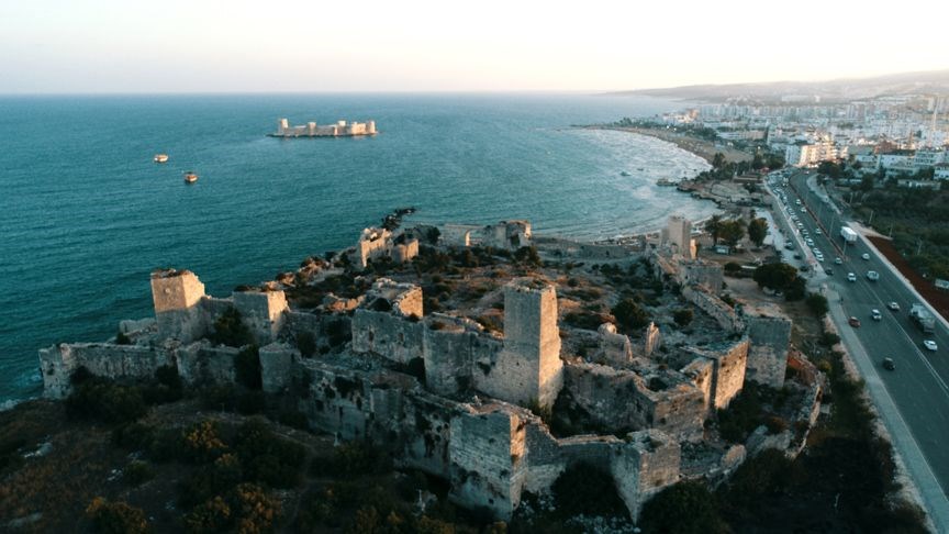 mersin, kızkalesi, mersin gezilecek yerler, unesco, korykos antik kenti, kızkalesi nerede