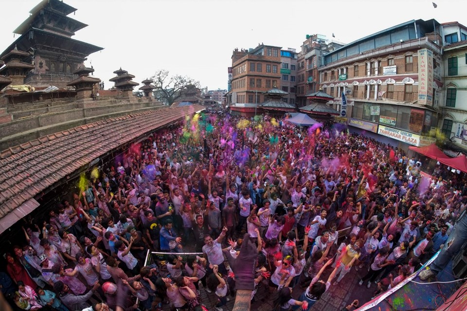 nepal holi festivali, holi festivali