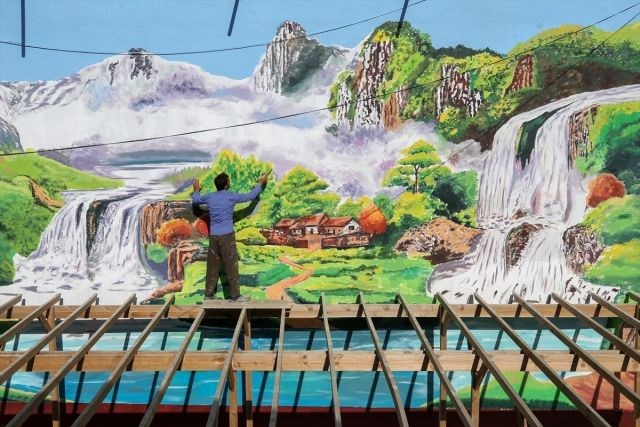 sokak sanatı, duvar resimleri, duvar çizimleri, van başkale, başkale belediyesi, başkale ilçesi nerede