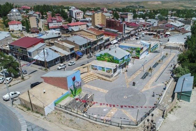 sokak sanatı, duvar resimleri, duvar çizimleri, van başkale, başkale belediyesi, başkale ilçesi nerede