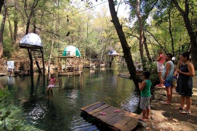yeşil vadi fethiye, fethiye'de çadır kurulacak yerler, fethiye çadır kampı