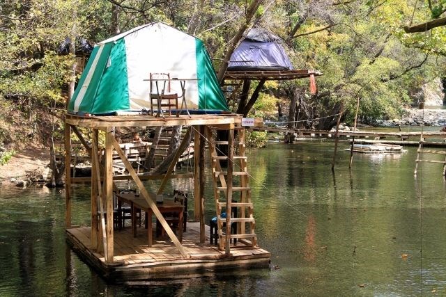 yeşil vadi fethiye, fethiye'de çadır kurulacak yerler, fethiye çadır kampı