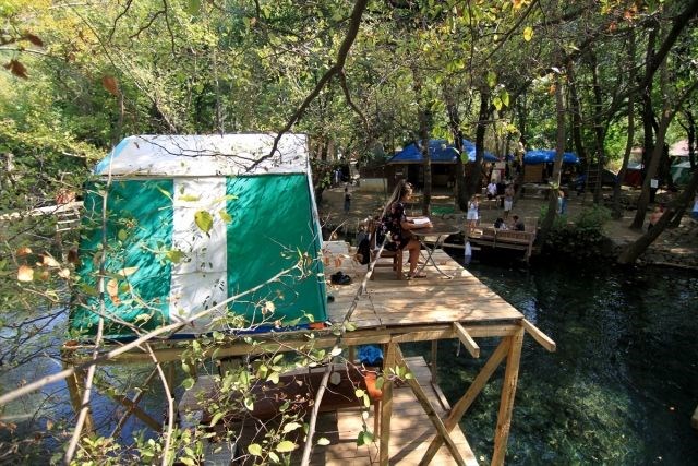 yeşil vadi fethiye, fethiye'de çadır kurulacak yerler, fethiye çadır kampı