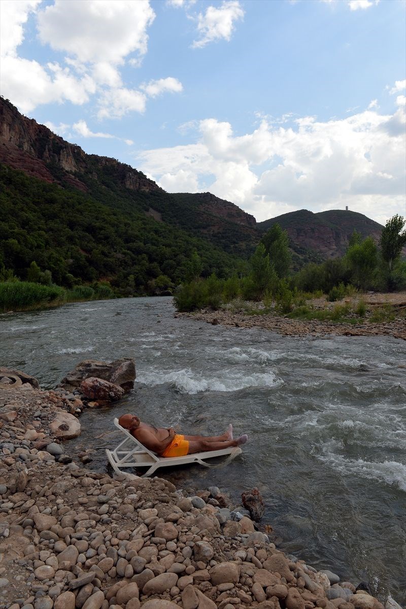 tunceli, munzur çayı, pülümür çayı, tunceli plajları, tunceli sahilleri