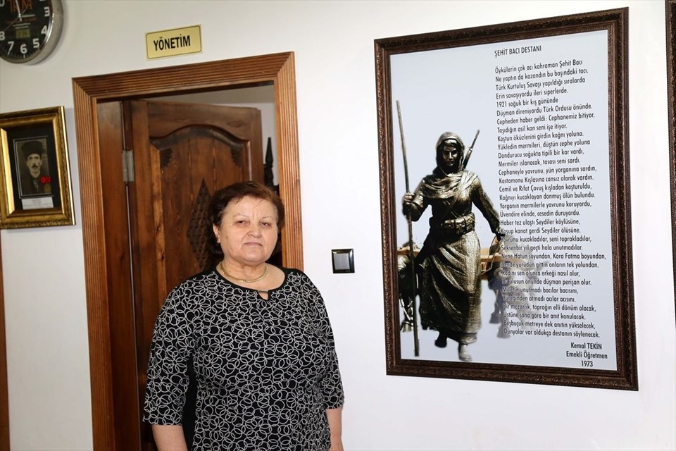 istiklal yolu, şerife bacı, kastamonu kurtuluş savaşı, kahraman turk kadını