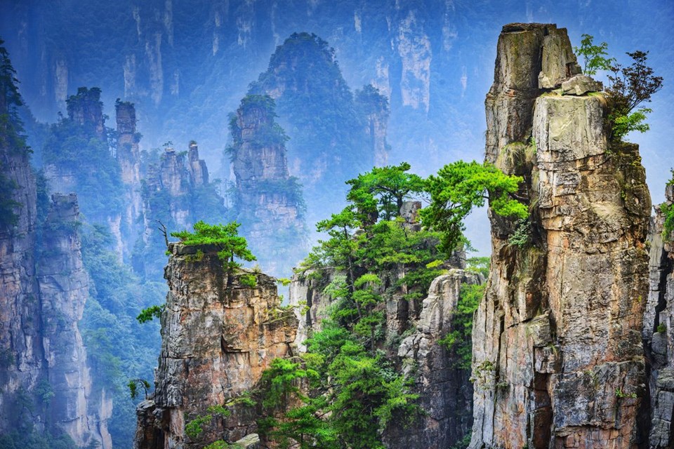 Çin, Çin Wulingyuan, Dunyanın en ilginç kanyonları, Duplantier, En ilginç kanyonlar, Kanyon, Martin Duplantier, Sıradışı yuruyuş, Sıradışı yuruyuş rotaları, Unesco Dunya Mirası Listesi, Wulingyuan, Wulingyuan Kanyonu