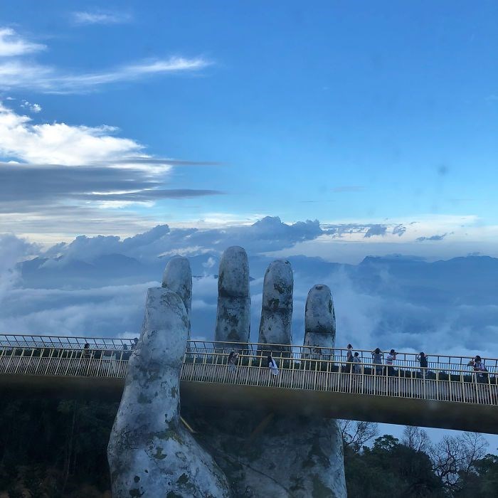 vietnam, altın kopru, vietnam golden bridge, da nang, vietnam gezilecek yerler