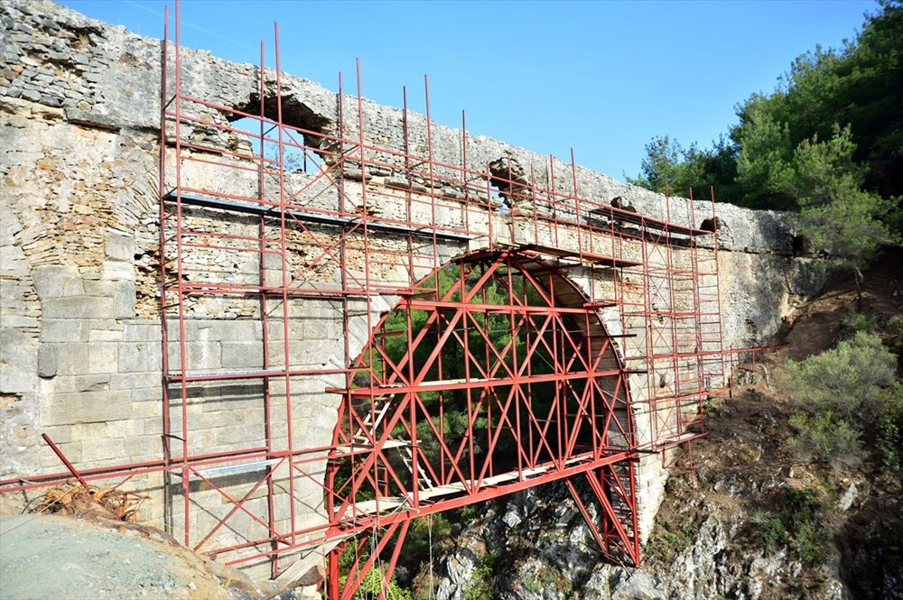 Troya'nın 3 bin 500 yıllık su kemeri restore ediliyor - 6