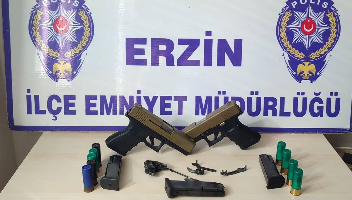 Hatay'da silah operasyonu