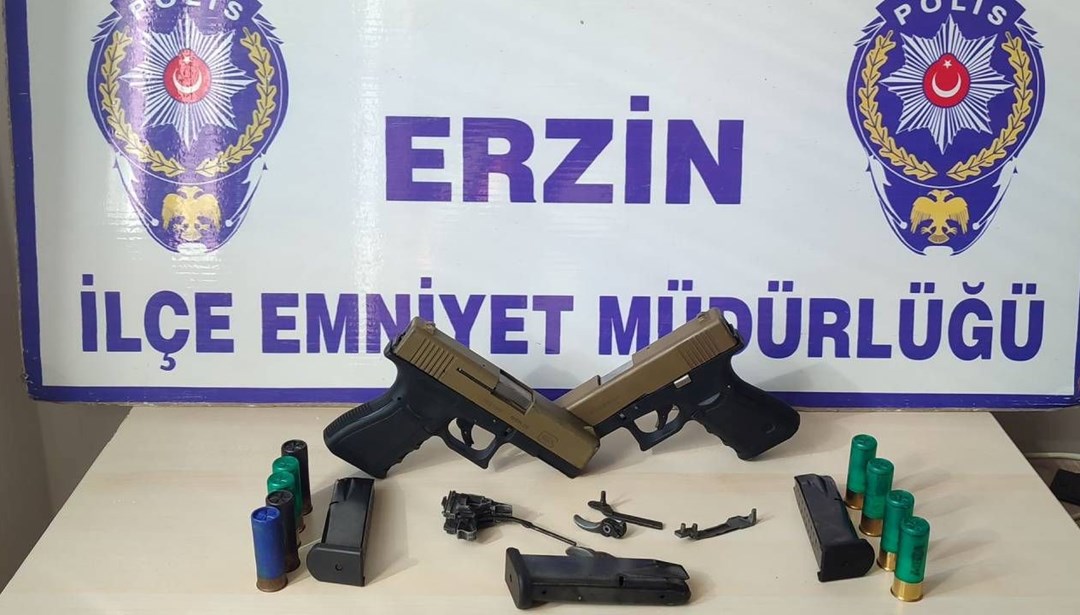 Hatay'da silah operasyonu: 2 şüpheli tutuklandı