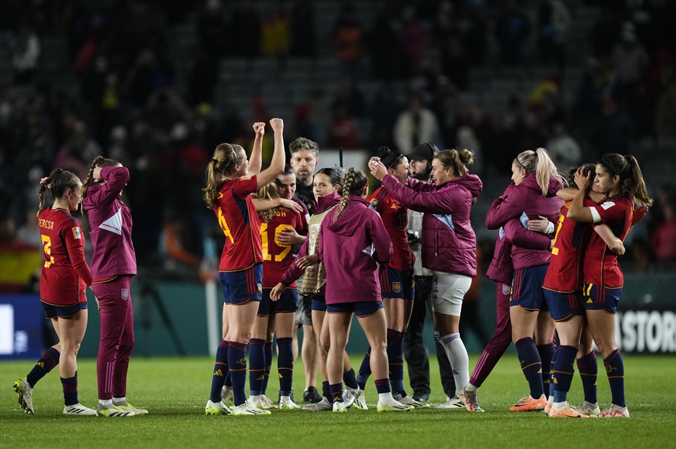 2023 FIFA Kadınlar Dünya Kupası'nda İspanya ilk kez finalde - 2