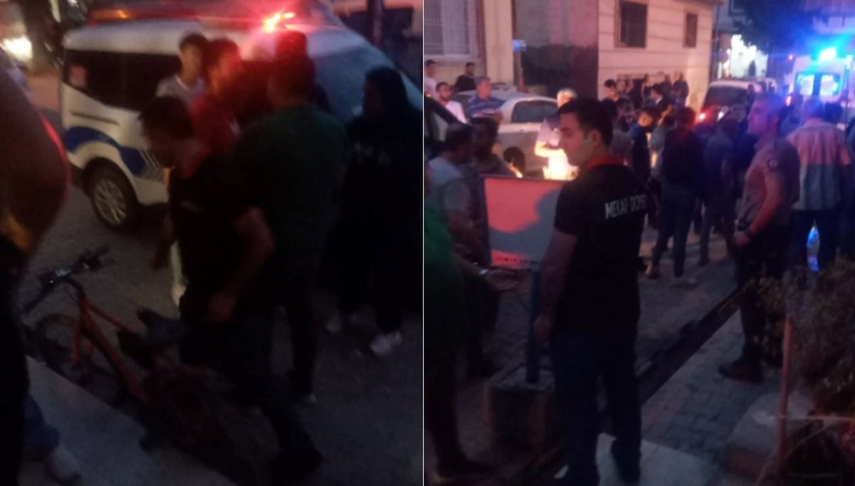 Tarsus'ta esnaflar arasında bıçaklı kavga
