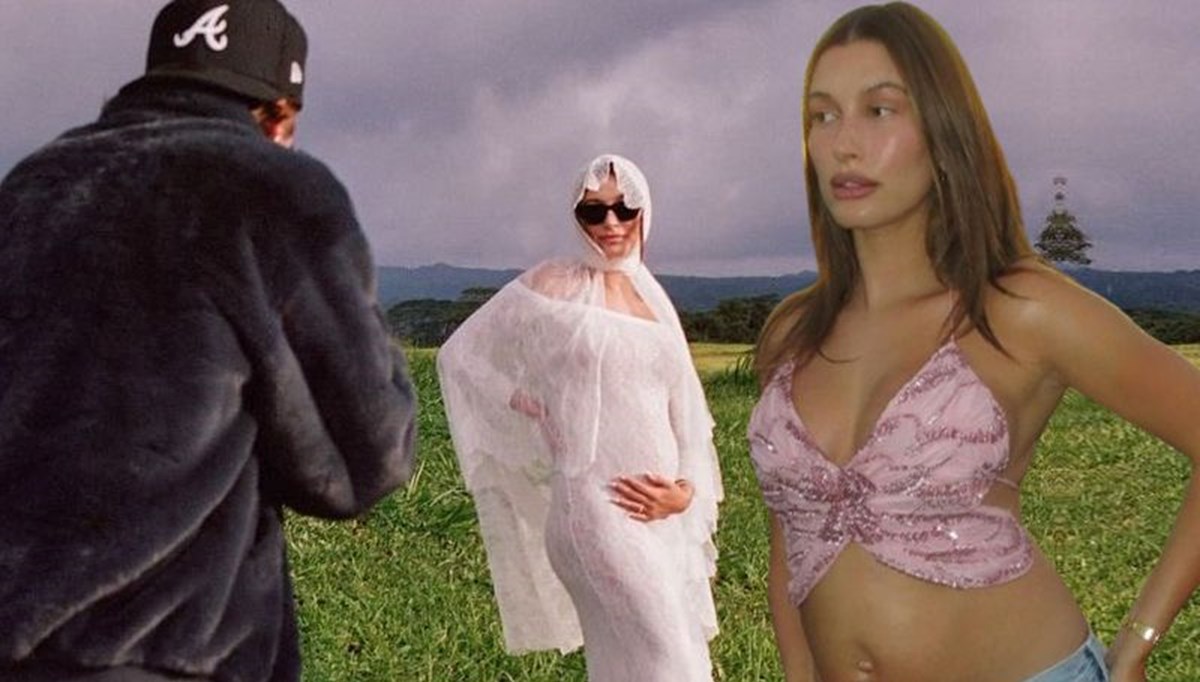 Anne olmaya hazırlanan Hailey Bieber'dan yeni kareler
