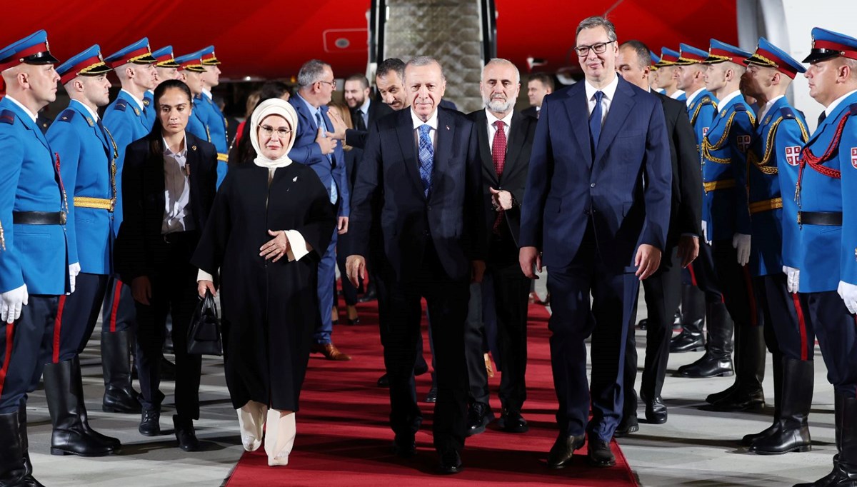 Cumhurbaşkanı Erdoğan Sırbistan'da Cumhurbaşkanı Erdoğan Sırbistan'da