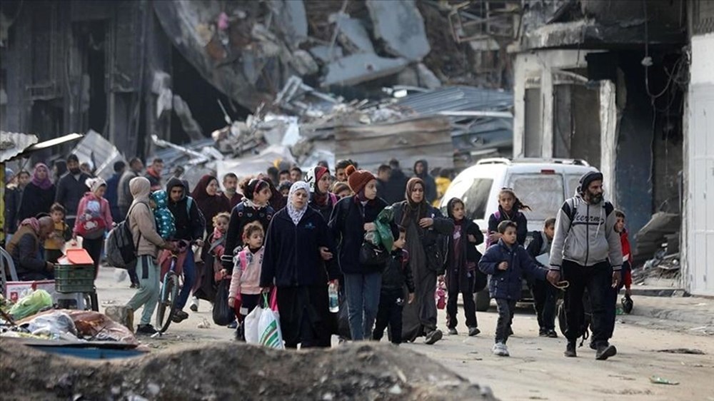 Gazze Şeridi'nde "Yemek istiyoruz" sloganları - 22