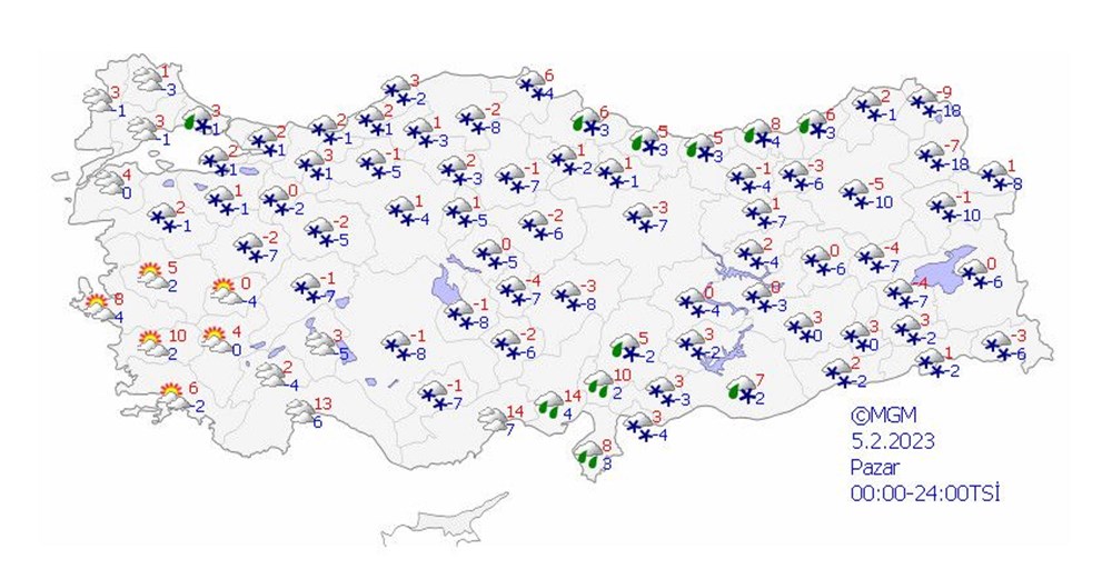 Meteoroloji'den 42 il için kar yağışı uyarısı (İstanbul, Ankara ve diğer illerde bugün hava nasıl olacak?) - 15