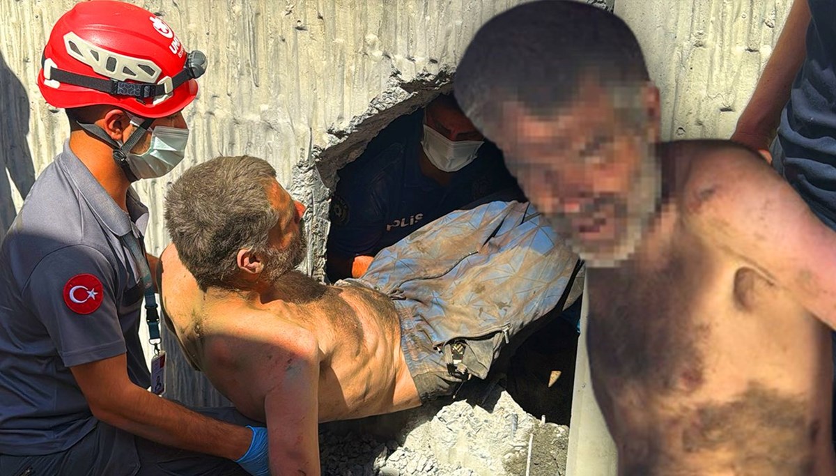 İstanbul'un orta yerinde akılalmaz olay: Günlerce içerde kaldı, tüneldeki sesleri duyanlar ihbar etti