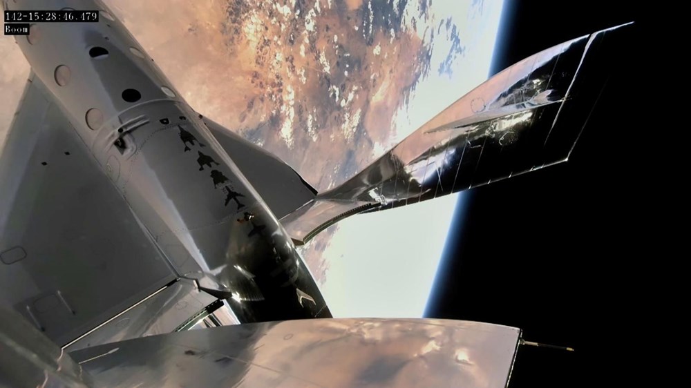 Virgin Galactic ikinci uçuş testini başarıyla tamamladı - 5