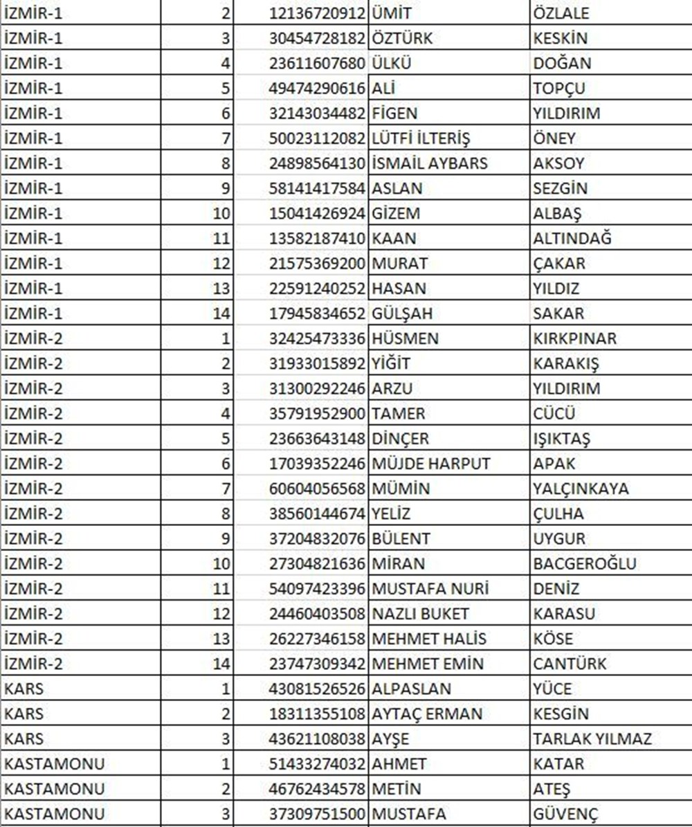 İYİ Parti milletvekili aday listesi açıklandı (İYİ Parti hangi illerde, kaç aday gösterdi?) - 15