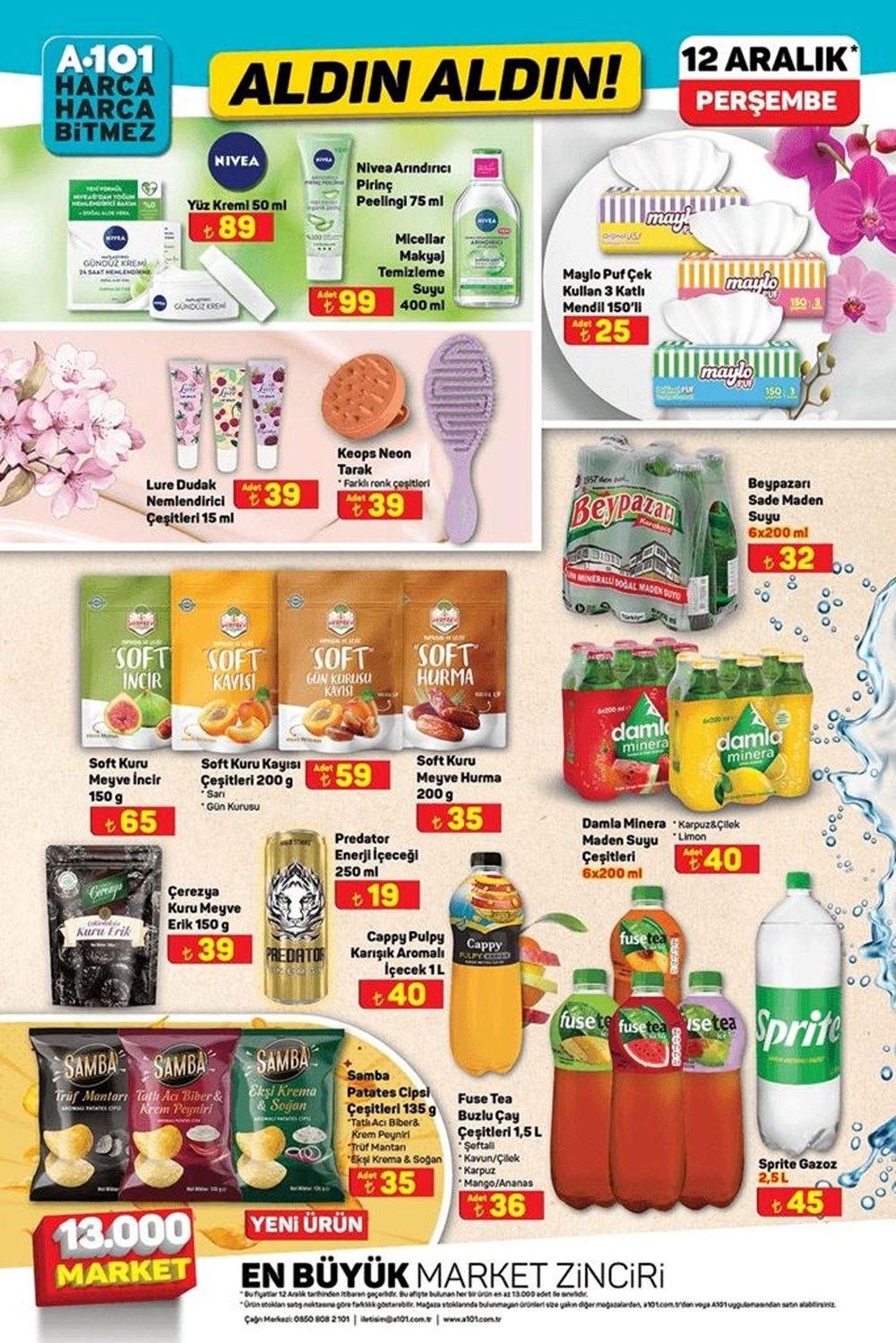 تركيا اليوم عروض منوعة وخصومات كبيرة من سلسلة متاجر A101 في تركيا الخصومات الحالية A101 12 ديسمبر 2024: المنتجات المخفضة الخاصة بالعام الجديد من سوق A101 - 9