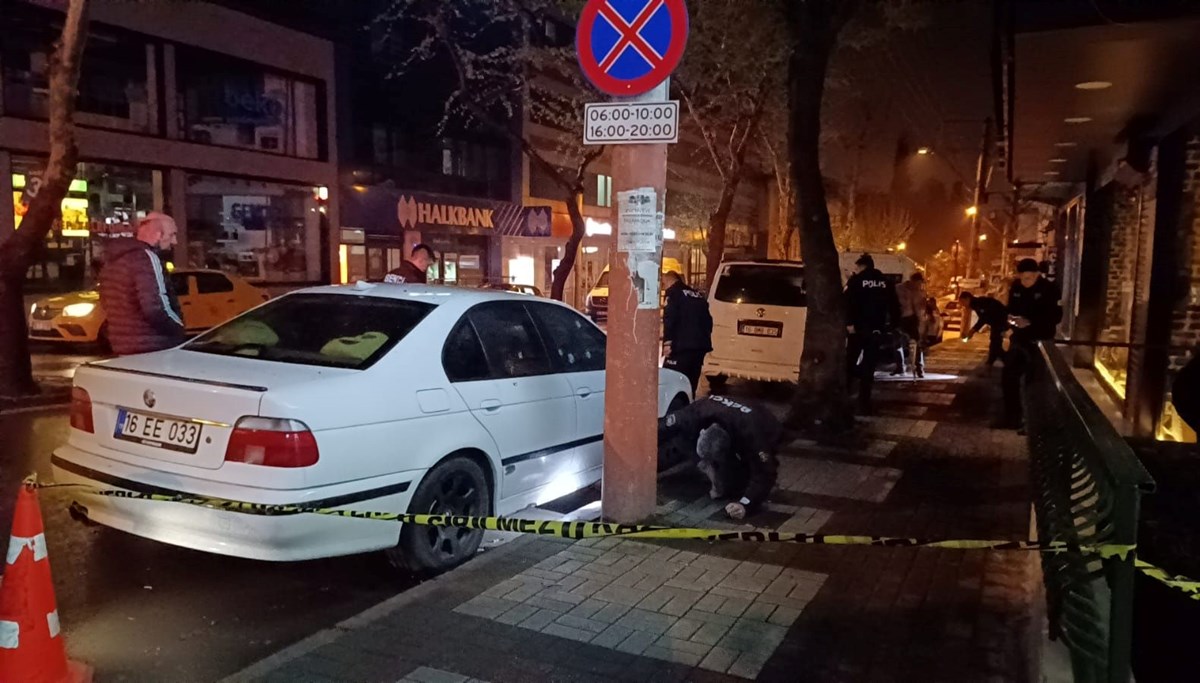 Bursa’da otomobile ateş açan şüpheli mezarlıkta yakalandı