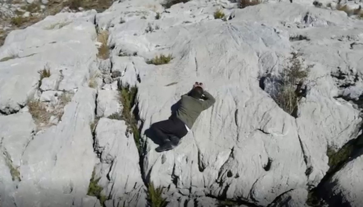 Kaçak avcı drone'lu denetimde yakalandı Kaçak avcı drone'lu denetimde yakalandı