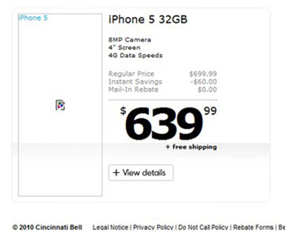 iPhone 5'in fiyatı sızdı! - 1