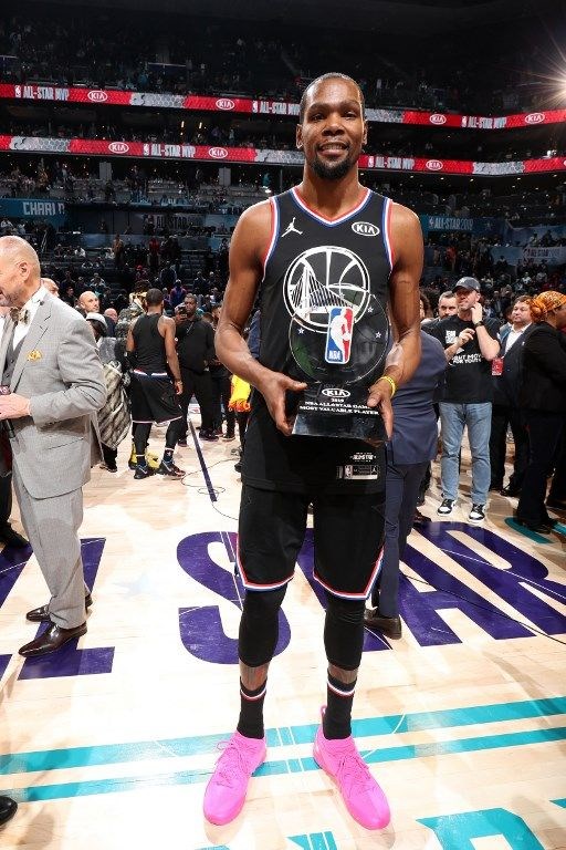 DURANT "ALL-STAR MVP" ÖDÜLÜNÜ ALDI
