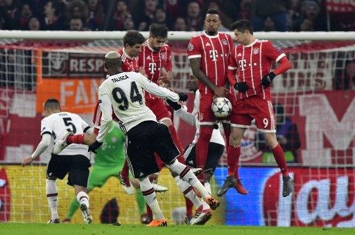 Bayern Munih, Beşiktaş, maç