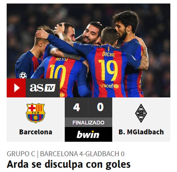 İSPANYOL BASININDAN ARDA'YA ÖVGÜ