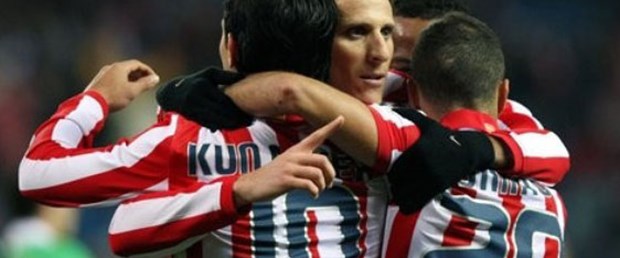 Atletico Madrid'den gol yağmuru