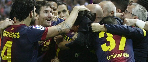 Barça'dan muhteşem geri dönüş