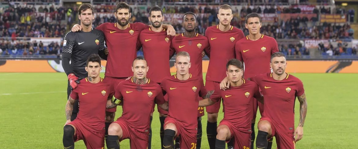 Serie A takımlarından Roma'da forma giyen...