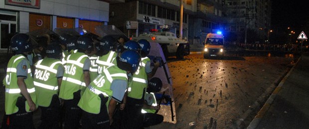 Diyarbakır'da olaylı gece