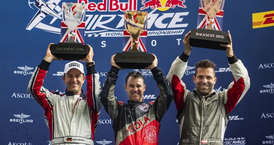 Ascot'ta ikinci olan Matthias Dolderer (solda) 53.25 puan ile liderliğini sürdürdü. Matt Hall (ortada) İngiltere’deki birinciliği ile 33.5 puanla genel sıralamada üçüncülüğe yükseldi. Ascot’ta üçüncülüğü alan Hannes Arch ise, genel sıralamada 35 puanla ikinciliğini korudu...