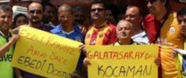 'Ezeli rakibiz ebedi dostuz' jesti