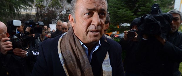 Fatih Terim savunma için TFF binasında