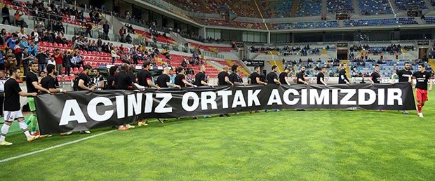 Fenerbahçe ve Kayserispor Soma'yı unutmadı