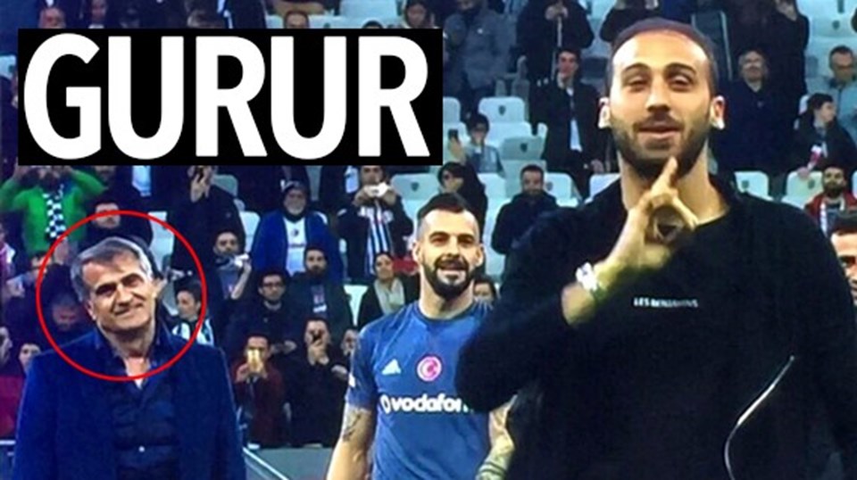 Maç sonu geceye damga vuran fotoğraf...