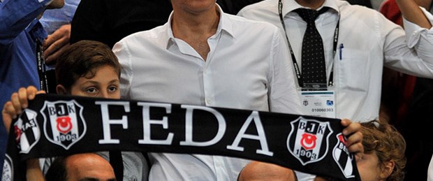 Hacıosmanoğlu Beşiktaş tribününde