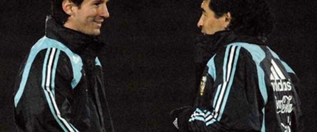 Messi: En büyüğü Maradona