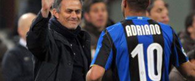 Mourinho: Adriano disiplinsiz değil