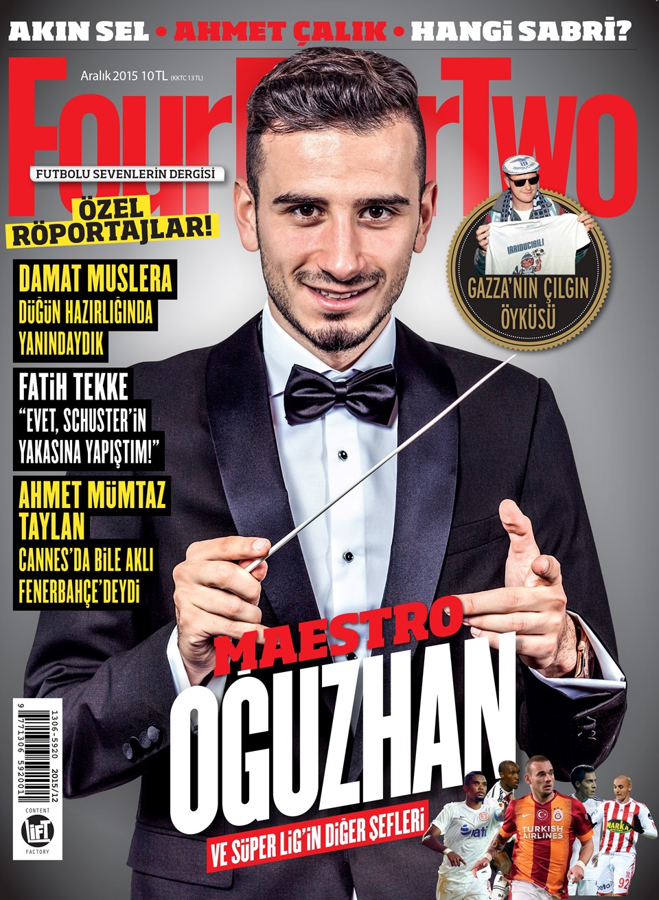 FourFourTwo dergisi Aralık sayısı için Recep Özerin soruları sordu, Barış Tekin fotoğrafları çekti.