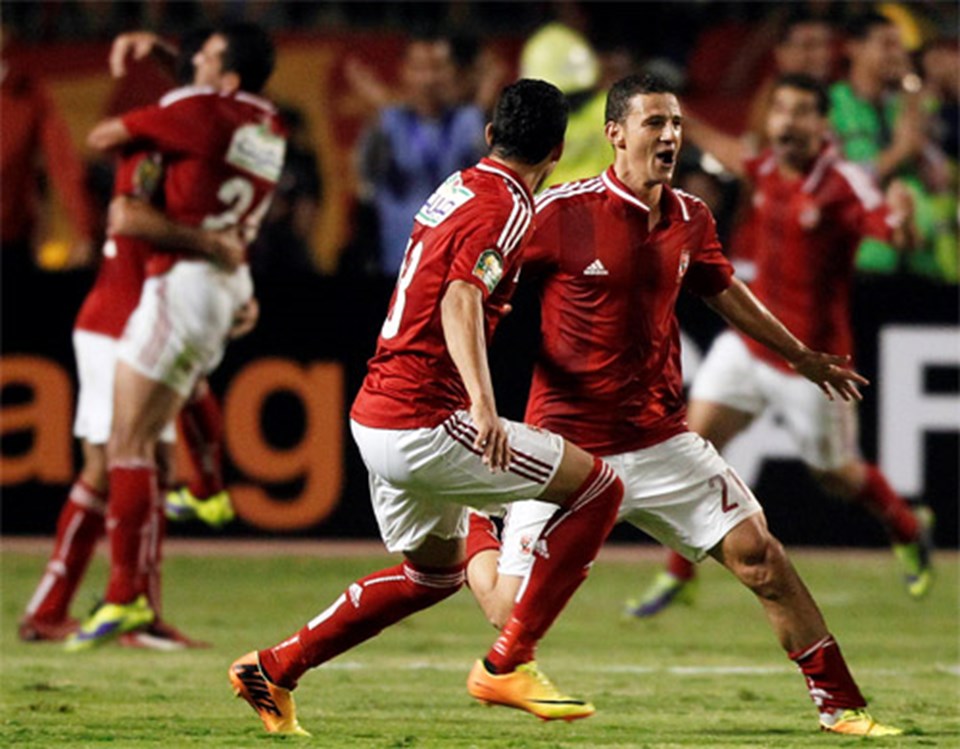 Ahmed Abduzzahir'in gol sevinci