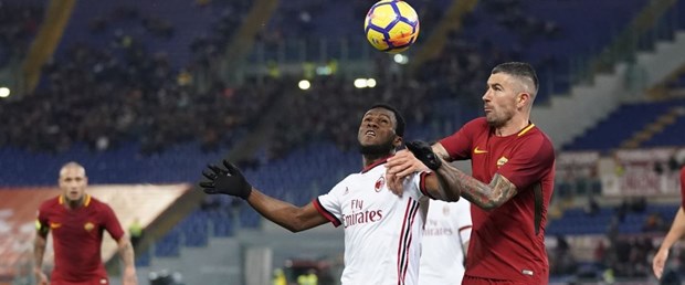 Roma'da kazanan Milan